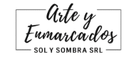 Logotipo de Arte y Enmarcados — Sol y Sombra SRL, galería de arte y taller de enmarcado artesanal en Asunción, Paraguay.