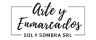 Logotipo de Arte y Enmarcados — Sol y Sombra SRL, galería de arte y taller de enmarcado artesanal en Asunción, Paraguay.
